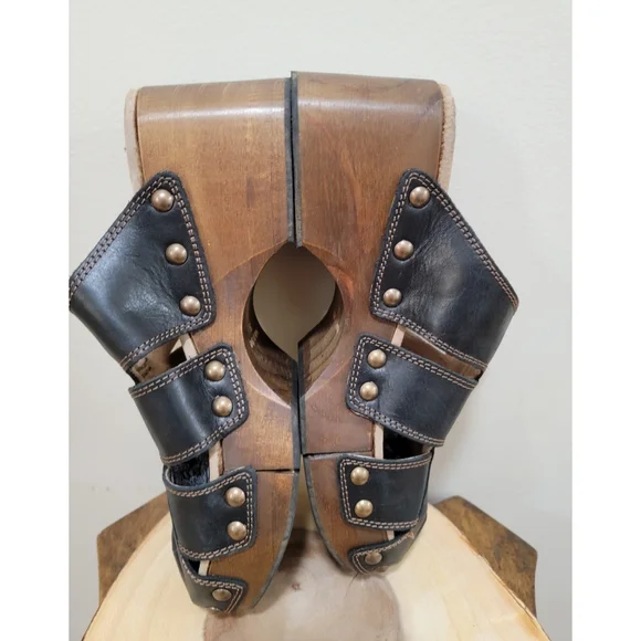 Free People × Libra Fisherman Clog Sz/9 - Picture 9 of 10